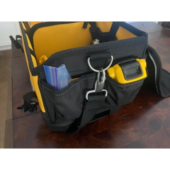 Tool Bag, 16-inch Durable Tote with Tool Organizer and Hard Bottom - Picture 3 of 4